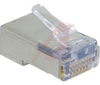 Connector; RJ-45; 4; 8 conductor shielded round solid cables - 70081095 - Allied Electronics, Inc.