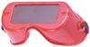 Welding Goggles - WR-60 Rigid frame > FRAME - Red > LENS - IRUV Shade 5 > UOM - Each - 3002687 - State Safety & Compliance