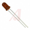 LED; SERIES INTEGRATED RESISTOR, 5V T-13/4 (5MM), AMBER, DIFFUSED - 70130020 - Allied Electronics, Inc.