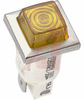 Indicator,Pnl-Mnt;Neon;Amber;0.500 In;105-125 VAC;Lens,Low Pro.;0.187 Terminals - 70130196 - Allied Electronics, Inc.