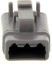 Rectangular Connectors, Heavy Duty - DTM Series - DTM06-3S - LADD Distribution