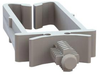 Wire Saddle, Push In, Nylon 6.6, Natural; Cable Clamp / Clip Type Essentra Components - 66AJ5217 - Newark, An Avnet Company