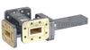 50 dB WR-90 Waveguide Crossguide 3 Port Coupler with CPR-90G Flange from 8.2 GHz to 12.4 GHz in Bronze - FMWCT1027 - Fairview Microwave Inc.