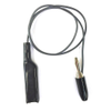 Alligator Clip to Stacking Banana Plug, 22 AWG PVC Test Lead - 281 - E-Z-HOOK, a division of Tektest, Inc.