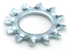 5/16" External Tooth lock Washer, Zinc -- WSHEXT0250BZ - Image