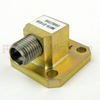 WR-28 to 2.92mm Female Waveguide to Coax Adapter UG-599/U Square Cover Standard with 26.5 GHz to 40 GHz Ka Band in Aluminum - 28AC206 - Fairview Microwave Inc.