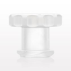 Female Luer Cap, Non-Vented, Natural - 61750 - Qosina Corp.