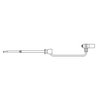 XL1 Mini-Hook to Shrouded Right Angle Banana Plug, 18 AWG PVC Test Lead - 632XL1 - E-Z-HOOK, a division of Tektest, Inc.