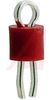 Test Point; Red; Thro-Hole; Wire Leaded; Tin; Valox; 0.063 in.; 0.35 in. - 70182830 - Allied Electronics, Inc.