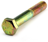 3/4-10 x 1-1/2" Gr. 8 Hex Cap Screw, Zinc Yellow -- BG8HCS06001410Y - Image