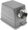 Standard, Rectangular Hood, size 104.62, 2 Pegs, Side PG29 cable entry - CHO-48L29 - Mencom Corporation