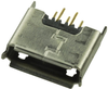 Micro Usb, 2.0 Type Ab, Receptacle, Th; Usb Connector Type Gct (Global Connector Technology) - 58T0868 - Newark, An Avnet Company
