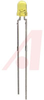 LED; Yellow; 10 mcd (Typ.); 3.2 mm; T-1; 30 mA; 2.4 V (Typ.); 15 V (Typ.) - 70061582 - Allied Electronics, Inc.