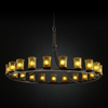 Large Chandeliers-Glass Shade - 329142 - Light Center (The)