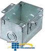 Hubbell Rectangular Single Gang Stamped Steel Box for.. - B2481 - TelephoneStuff.com