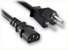 NEMA 6-15P JAPAN to IEC-60320-C13 HOME // Power Cords // International Power Cords // Japan/Taiwan Power Cords -- 2019.098 - Image