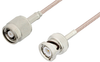 Reverse Polarity TNC Male to BNC Male Cable 72 Inch Length Using RG316 Coax - PE3C3414-72 - Pasternack