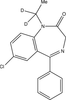 N-Desmethyl-N-ethyl Diazepam-d5 - D291502 - Toronto Research Chemicals, Inc.