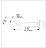 Metcal Smartheat Rework Cartridge SMTC-0171 - Conical Tip - 0.65 in Tip Length - 0.03 in Tip Width - SMTC-0171 - R. S. Hughes Company, Inc.