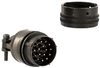 Circular Connector Plug Size 20, 16 Position, Cable; Product Range Amphenol Industrial - 31C2272 - Newark, An Avnet Company