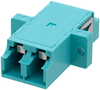Lc Shutter Coupler, Duplex, With Flange, Aqua Rohs Compliant L-Com - 97AC8790 - Newark, An Avnet Company