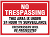 Security Sign - 103851 - Brady Corporation