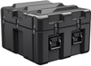 Pelican AL2624-1205 Single Lid Cube Shipping Case with Foam and Casters - Black -- PEL-AL2624-1205RPFC032 - Image