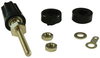 Insulated Terminal, 16A, Solder, Black; Product Range Deltron Components - 45M6867 - Newark, An Avnet Company