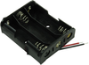 Battery Holder, 3Aa, Wire Leads; Battery Sizes Accepted Keystone - 16F1094 - Newark, An Avnet Company