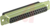 D-Sub Receptacle; Steel; Crimp Snap; Female; 4; Zinc - 70041242 - Allied Electronics, Inc.