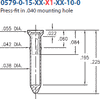 Press-Fit Receptacle -- 0579-0-15-01-11-14-10-0 - Image