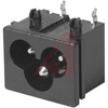 LOW CURRENT INLET IEC 320-C6, CLASS 1, SNAP-IN MOUNT, PCB MOUNT - 70133392 - Allied Electronics, Inc.