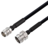 Low PIM 2.2-5 Female to 4.3-10 Female Cable 1/4 inch Superflexible Coax in 12 Inch - FMCA2369-12 - Fairview Microwave Inc.
