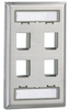 Coupler, F Jack-F Jack, 75 Ohm, Black; Convert From Coax Type Panduit - 33K2804 - Newark, An Avnet Company