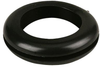Grommet, Open, 4Mm Id, Vinyl, Black, Pk100; Grommet Type Pro Power - 50N122 - Newark, An Avnet Company