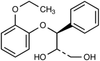 (2RS,3RS)-3-(2-Ethoxyphenoxy)-1,2-dihydroxy-3-phenylpropan.. -- 9959 - Image