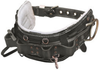 Miller 8449-1 Black Leather Full-Floating Body Belt - Linemen's Belt - 5 in Width - 47 to 57 in Waist Sizes - 8449-1/D28BK -- 612230-17200