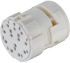 Circular Insert, Rcpt, 12Pos, Pa, Crimp; Product Range Harting - 43AC0494 - Newark, An Avnet Company