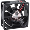 Fan;DC;PBT,UL94V-O Plastic;24V;18 CFM;.08A;1.9W;27db;Ball;2Leads;3500RPM;60x25mm - 70103442 - Allied Electronics, Inc.