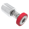 Captive Screw, 4-40 Thread, Press-in, TORX®, Smooth Red Knob - 52-16-53-4-013 - Southco
