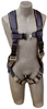 DBI-SALA ExoFit Blue XL Vest-Style Shoulder, Back, Leg Padding Body Harness - Polyester Webbing - 840779-00992 - 840779-00992 - R. S. Hughes Company, Inc.