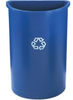 Rubbermaid Desk-Side and Station Recycling Containers - 6651 - U.S. Plastic Corporation