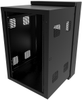 Rack Mounting Solutions - Wall Mount Racks and Cabinets - Wall Mount Cabinets - HWC2418U27BK - Hammond Manufacturing Company Inc.