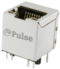 Mod Conn W/ Magnetics, 8P4C, Rj45 Jack; Modular Connector Type Pulse Electronics - 59AK7065 - Newark, An Avnet Company