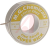 Desolder Braid; 25ftL x .050inW; fine braid Super Wick;static free;RMA type flux - 70125638 - Allied Electronics, Inc.