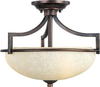 Semi-Flush Mts.-Bowl Style - 53475 - Light Center (The)
