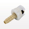 SMF1 Series Coupling Insert, In-Line Hose Barb, Straight Thru - SMM0212 - Qosina Corp.