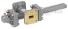 40 dB WR-51 Waveguide Crossguide Coupler with Square Cover Flange and SMA Female Coupled Port from 15 GHz to 22 GHz in Bronze - FMWCT1054 - Fairview Microwave Inc.