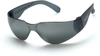 Wrap, silver mirror lens, crystal black frame - 3343 - Crossfire By Radians