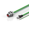 ZK7906-AI00-Axxx | ENP cable, PUR, 3 G 1.5 mm² + (1 x 4 x AWG22), drag-chain suitable, key 3 (user-defined voltage) -  - Beckhoff Automation LLC